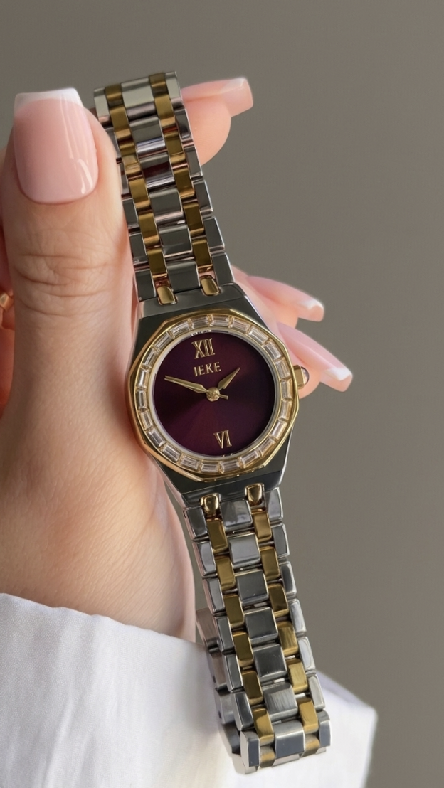 IEKE Violet Stone Watch