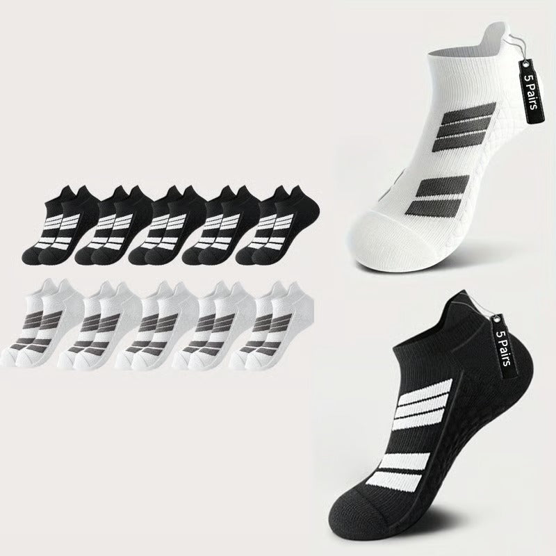 جوارب رياضية – 5 أزواج-Sports Socks- 5 Pairs-توصيل للمنازل