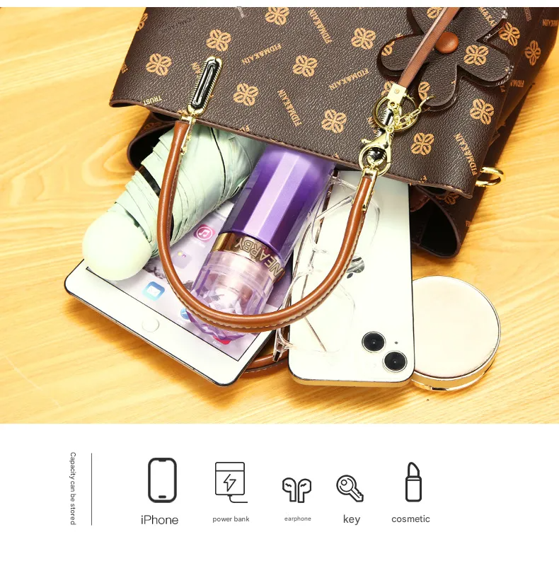 2025 New Retro PU Tote Bag for Women