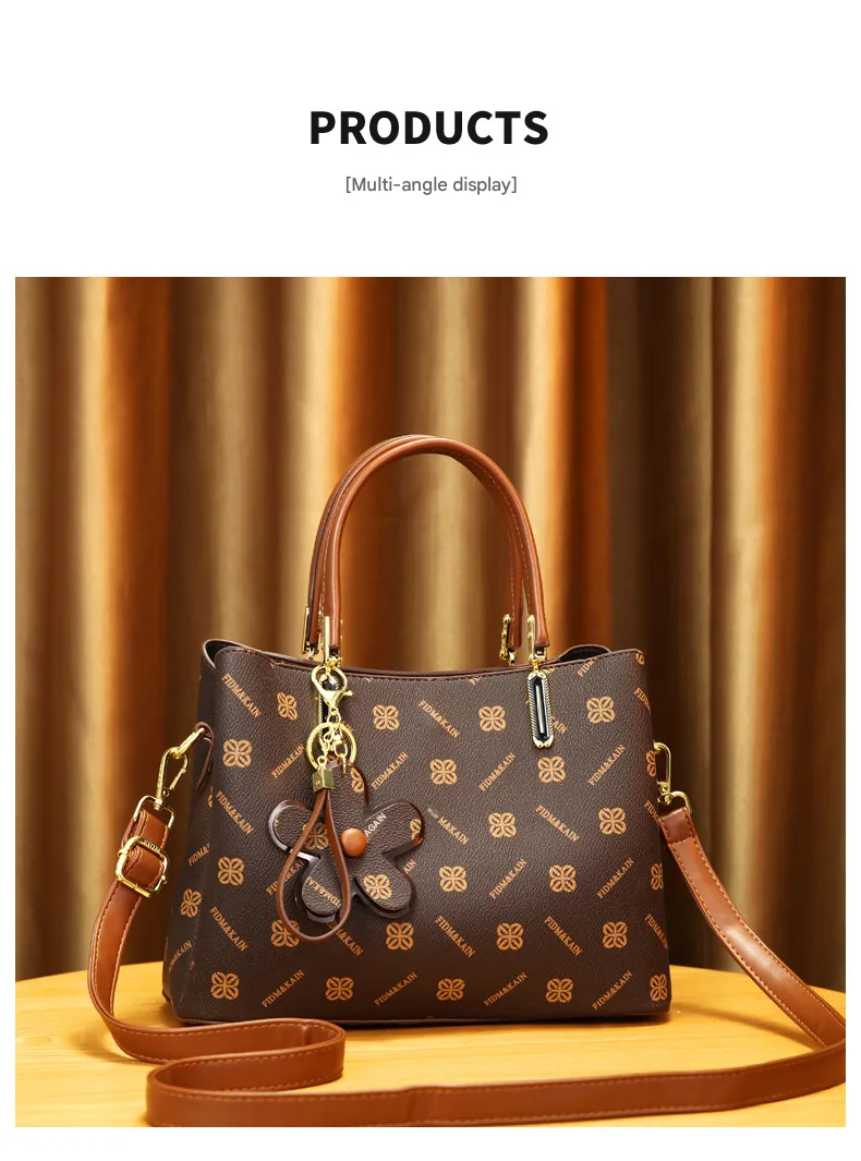 2025 New Retro PU Tote Bag for Women