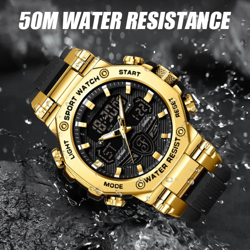 🔥 Hot Sale 50% OFF 🔥Men's Multifunction Waterproof Luminous Watch⌚